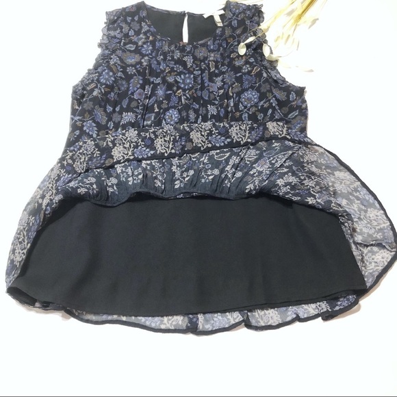 JOIE Celadine B Chiffon Blouse in Coralwood - Picture 5 of 8